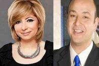 عمرو أديب ولميس الحديدي