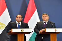 الرئيس عبد الفتاح السيسى ورئيس وزراء المجر