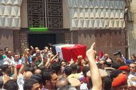 جانب من الجنازة