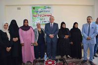 محافظ لمنيا وسط السيدت لفقراء بالمنيا 
