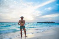 «صلاح» في جزر المالديف