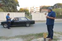 بورسعيدي يقطع التصوير على محمود سعد