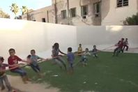 أطفال داعش داخل الهلال الأحمر بمصراته