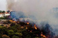 حريق هائل بالقدس