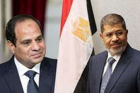 محمد مرسي وعبدالفتاح السيسي