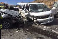 حادث تصادم بالمنيا