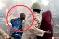 صورة من فض الاعتصام
