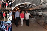 سارة نتنياهو     تتفقد الطريق القديم