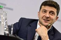 الرئيس الأوكراني فلاديمير زيلينسكي