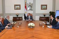 السيسي خلال اجتماعه مع الحكومة