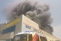 جانب من الحريق