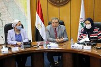 وزيرة التضامن و وزيرة البيئة و وزير القوي العاملة