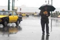 هطول إمطار غزيرة علي مناطق شرق الإسكندرية