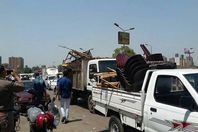 "شرطة المرافق" تزيل 347 حالة إشغال بالجيزة