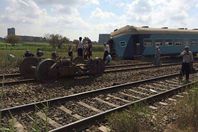 اصطدام قطارين بالاسكندرية