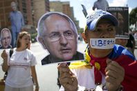 احتجاجات فى فنزويلا