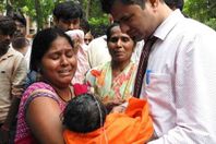 بعض الضحايا ممن يتلقون العلاج في وحدات الرعاية المركزة