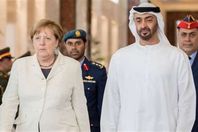 ميركل ومحمد بن زايد