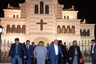 الرئيس بوتين في كاثدرائية فلاديمير في محمية تاوريس خرسون