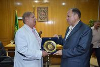 تكريم اللواء  عصام سعد مدير أمن الإسماعيلية السابق