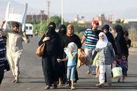 لاجئين سوريين