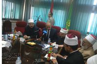 لقاء وزير الاوقاف