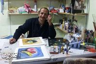 قبطي يعلم الخط العربي بالمجان