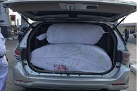 السيارة المضبوطة