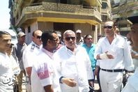 رئيس حي الضواحي يقود حملات الإشغالات