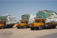 نقل البضائع بمنفذ حدربة بحلايب