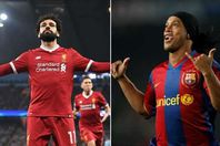 محمد صلاح و رونالدينيو