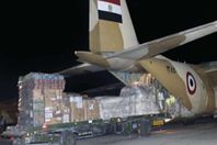 قافلة مساعدات مصرية