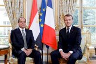 ماكرون والسيسي