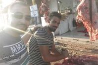 فادى يشارك لتوزيع اضاحى العيد