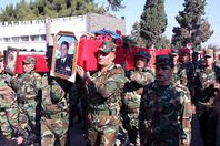 استقبال عشرات القتلي من قوات بشار بمستشفي حمص