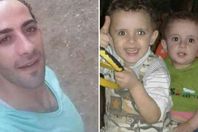 الأب القاتل واطفاله