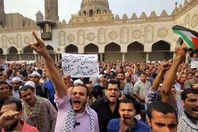 مظاهرات بالجامع الأزهر نصرة للقدس