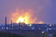 انفجار مصنع عسكري في روسيا