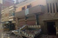 إصابة سيدة إثر انهيار شرفة عقار بالمحلة