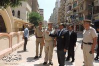 مدير أمن الغربية يتفقد الخدمات وتأمين الكنائس ويطالب بتوسيع دائرة الاشتباه