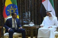 رئيس وزراء إثيوبيا وولي عهد أبوظبي