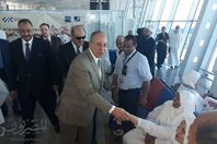 صور الحجاج بمطار الغردقة