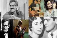 عمر الشريف وفاتن حمامة