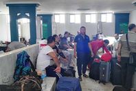 صور  تكدس الركاب