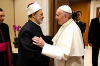 قاء شيخ الأزهر ببابا الفاتيكان