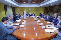 جانب من إجتماع وزيري النقل والبترول