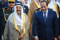 السيسي وأمير الكويت