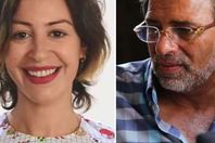 منة شلبي وخالد يوسف