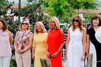 ميلانا ترامب  و بريجيت ماكرون