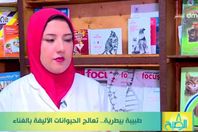 طبيبة بيطرية